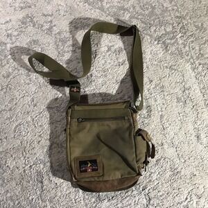 Switzerland Alpine Club Faux Leather Canvas Shoulder Crossbody Bag